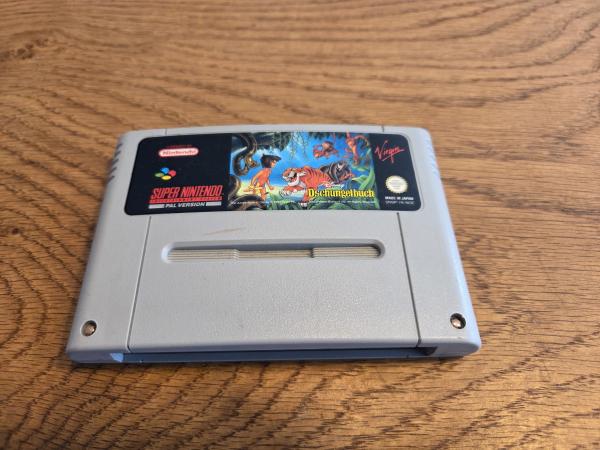Dschungelbuch Super Nintendo PAL Version SNSP-7K-NOE 1992